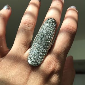 Crystal Pavé Ring